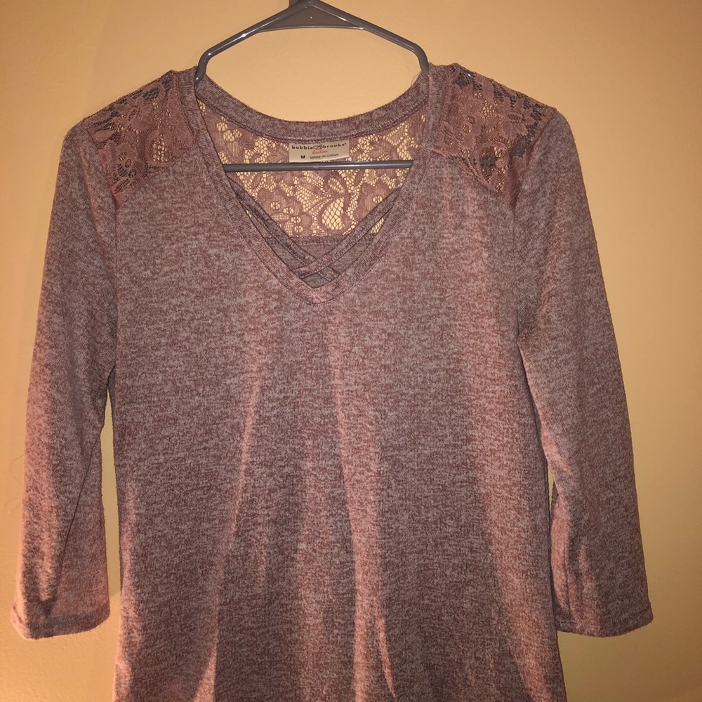 Purple shirt
